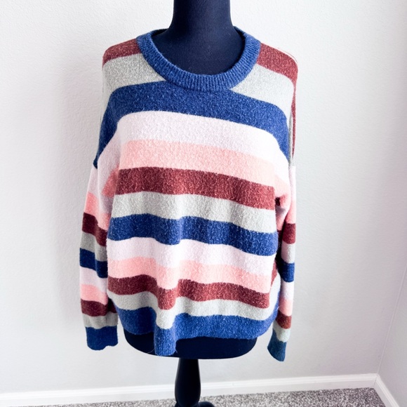 Madewell | Pullover Sweater in Elmwood Stripe - Picture 7 of 10